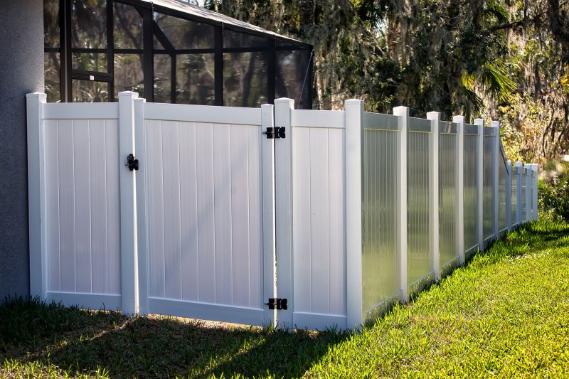 Elegant Vinyl Fence
