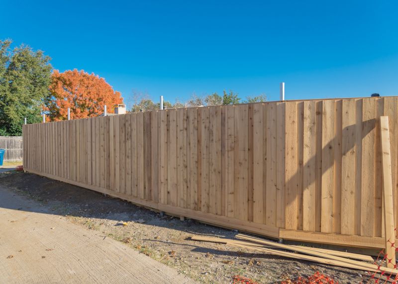 Wood Fence Construction